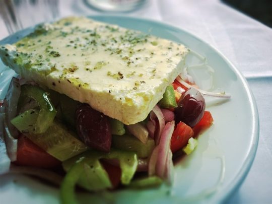 Greek salad example